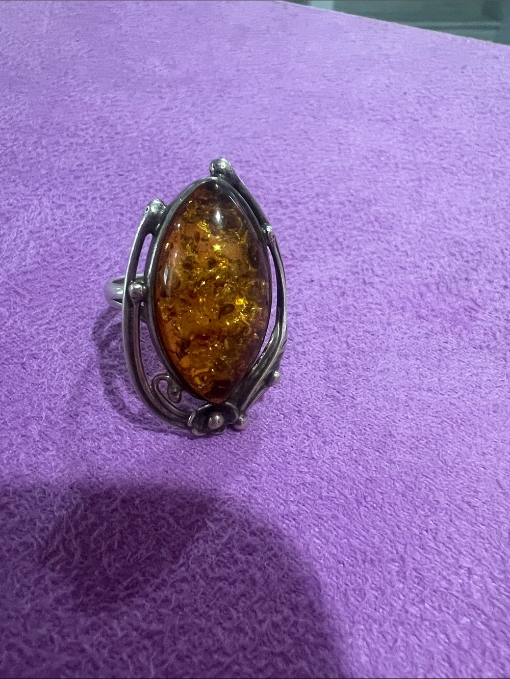 F#114-vintage Sterling silver ring